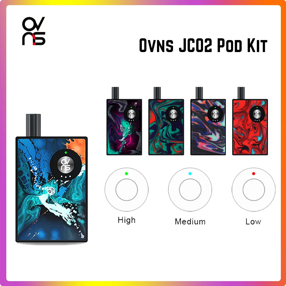 Оригинальный набор Ovns JC02 электронная сигарета Pod Vape 650 мА · ч картридж с