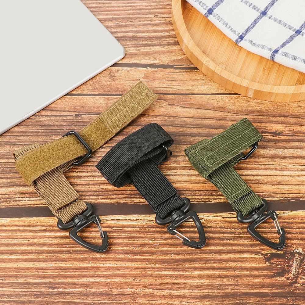 Tactical Buckle Multi-purpose Glove Hook Fan Outdoor Gloves Climbing Rope Storage Buckle