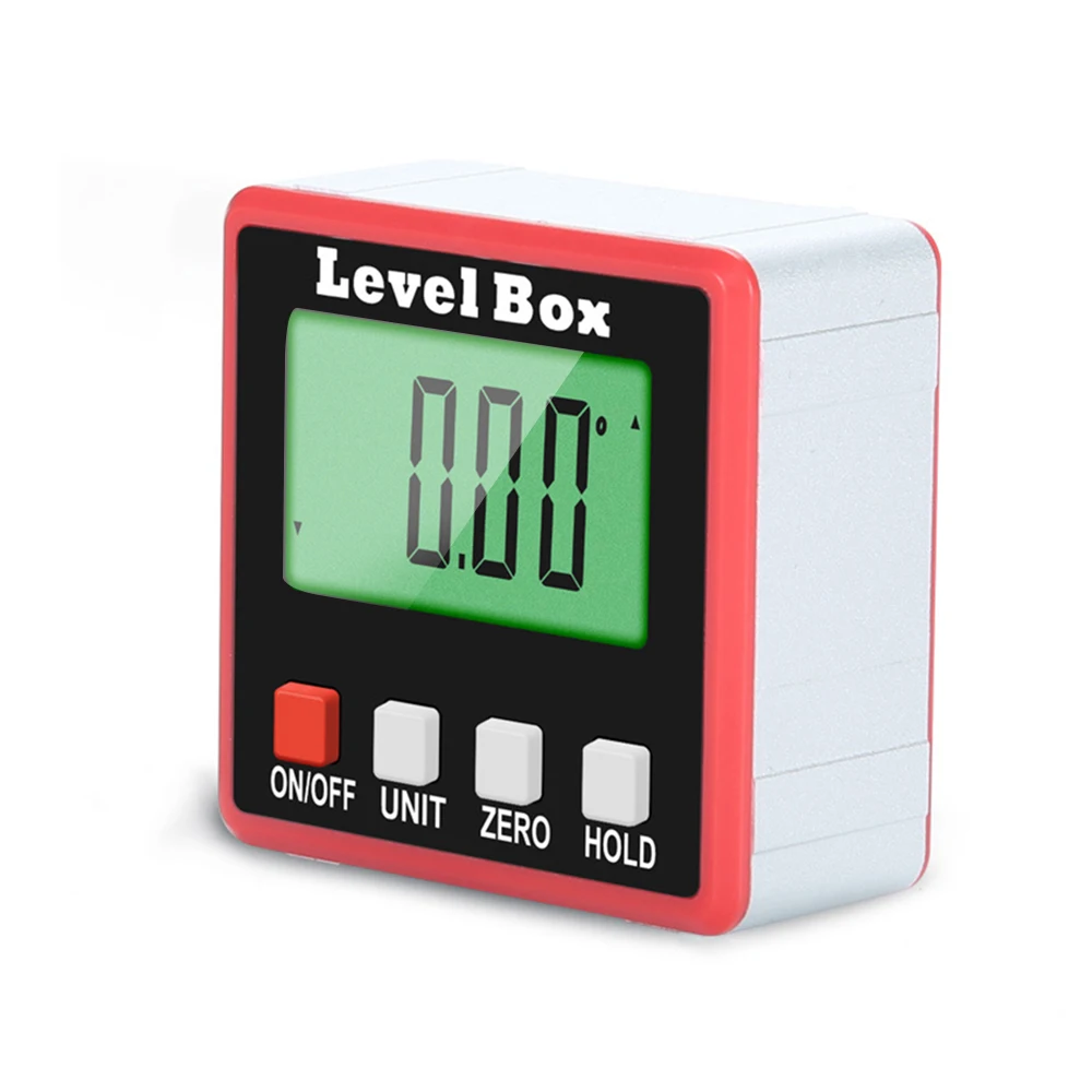 Digital Protractor Inclinometer Angle Finder Bevel Box with Magnet Base