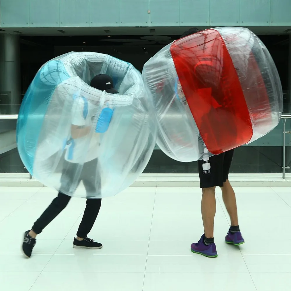 Kulki Zorb bąbelki dla dorosłych i dzieci, Body zderzak piłki, gry sportowe, piłki Fitness, rodzic-dziecko, piłki bojowe, 120cm