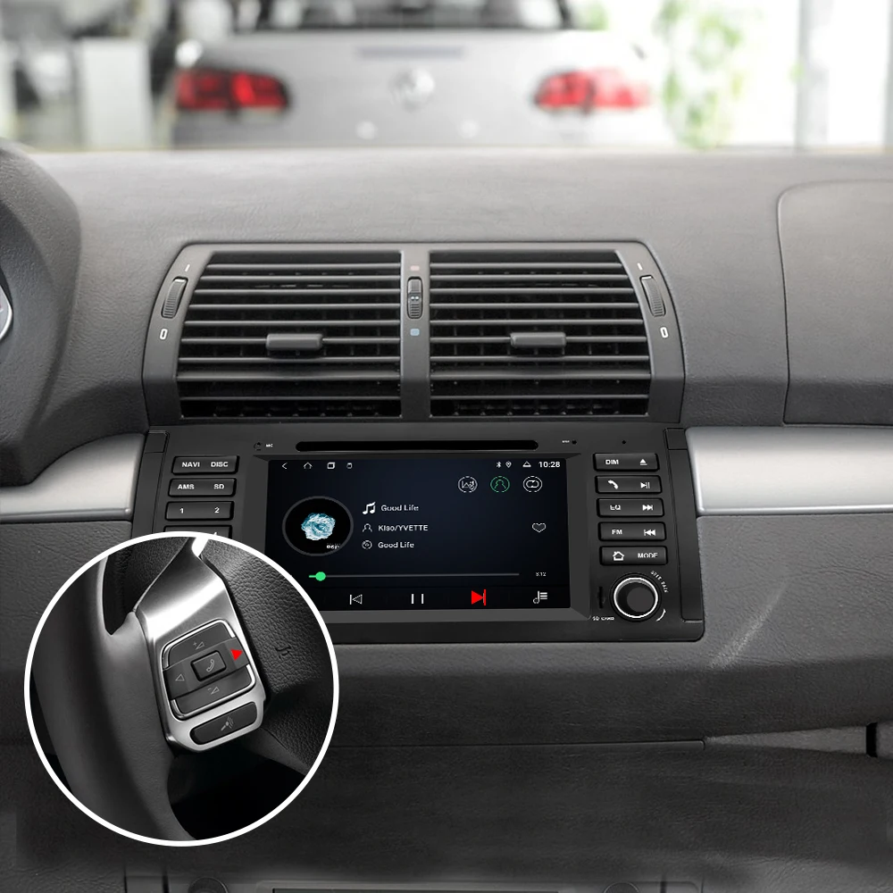 Flash Deal Isudar 1 Din Android 9 Auto Radio For BMW E39 5 Series M5 Car Multimedia GPS DVD Octa Core RAM 2GB ROM 32GB Camera USB DVR DSP 2