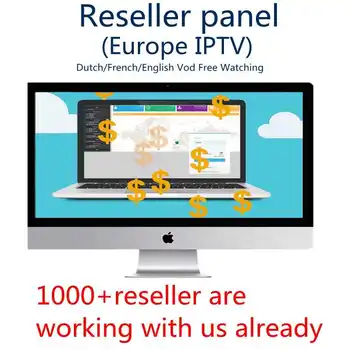 

World Reseller control panel with credits iptv M3U Netherland Italy Spain UK Canada German Reseller IP TV no app included