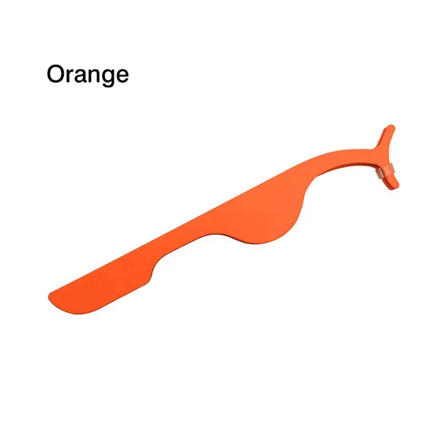 ORANGE Mangodot Make Up магнитные бигуди для ресниц 5 шт. накладные Пинцет для ресниц инструмент для красоты норковый Пинцет для ресниц s зажим для глаз - Цвет: ORANGE