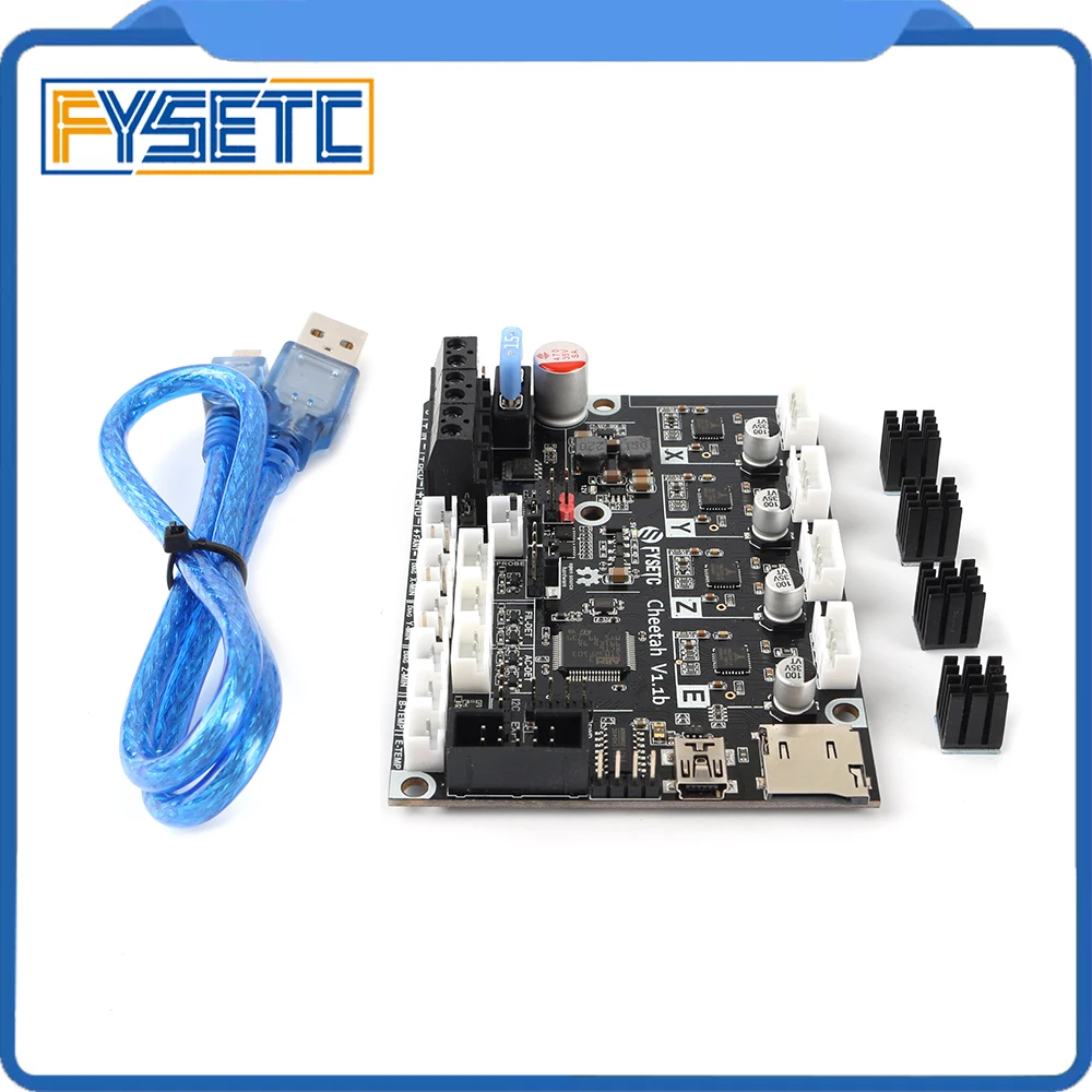 Ceny Cheetah v1.1b 32bit pokładzie TMC2209 UART cichy pokładzie Marlin 2.0 SKR mini E3 TMC2208 dla Creality CR10 Ender 3 Ender 3 Pro Ender 5