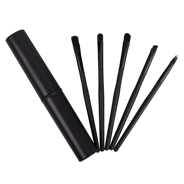 Colors Makeup Brushes Set Portable Natural Soft  Hair Brushes Eye Shadow  Eyeliner Lip Brushes Blending Eye Makeup Brushes
