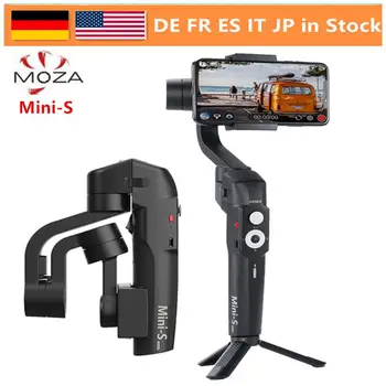 

MOZA MINI S 3-Axis Foldable Pocket-Sized Handheld Gimbal Stabilizer MINI S for iPhone X Smartphone GoPro VS MINI MI VIMBLE 2