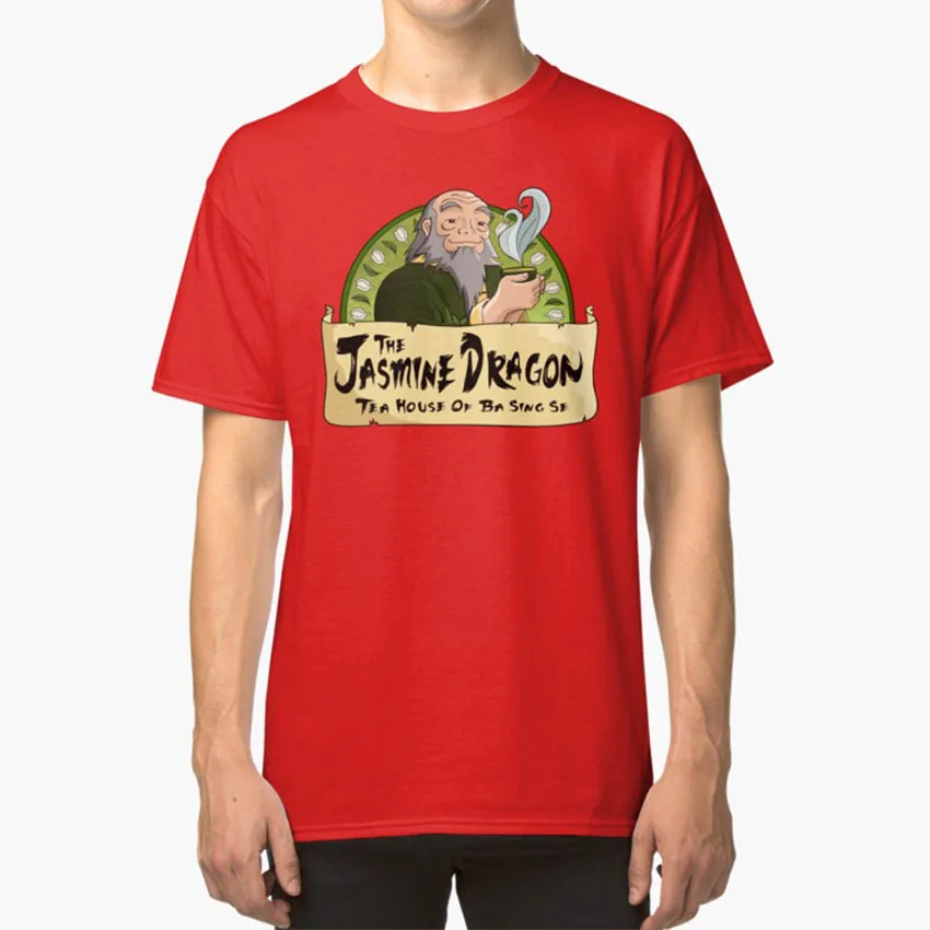 The Jasmine Dragon Tea House T - Shirt The Legend Of Aang Prince Zuko Zuko Uncle Iroh Iroh The Jasmine Dragon Jasmine Dragon Ba
