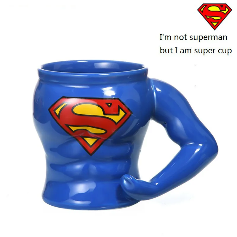 Мстители Лига Супермен Бэтмен 3D доспехи Loricae кружки керамика Кофе Молоко чай чашки работы офисные украшения Copo мультфильм Подарочная кружка
