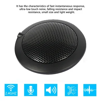 

Plug And Play USB Computer Microphone Omnidirectional Portable Stereo Office Web Meeting Microphones for Tabletop Computers