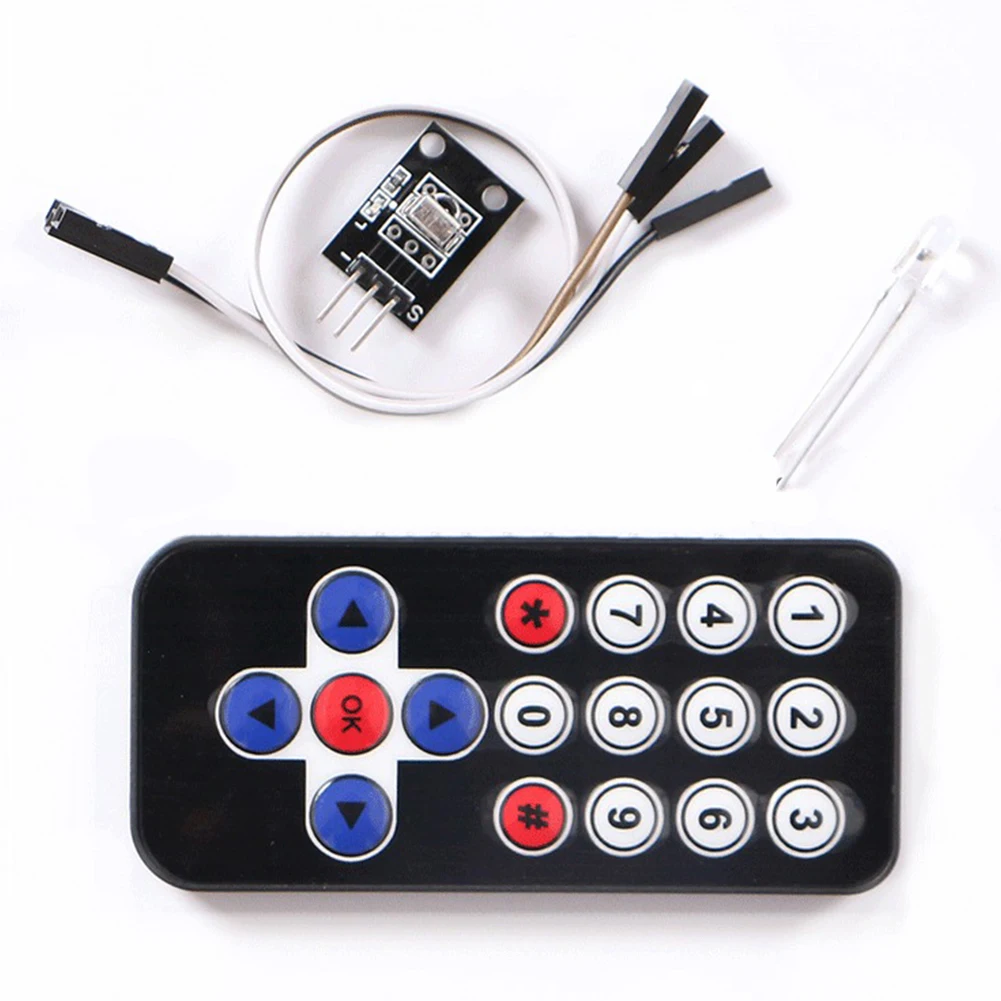 

NEW Household Wireless IR Receiver Module DIY Kit Infrared Remote Control Module set