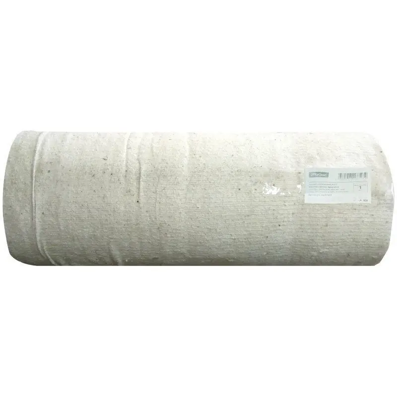Полотно нетканое холстопрошивное 160см*70м OfficeClean 210г/м2 прошивка 2 5мм | Дом и сад