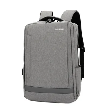 

Simple Business Men's Shoulder Bag Capacity Lightweight Waterproof Leisure Travel Backpack 14 Inch Laptop Bag