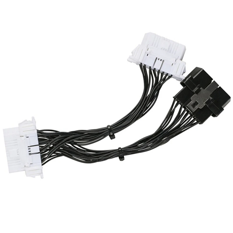 Качество новейший OBD 2 Y сплиттер кабель-удлинитель OBD2 16PIN мужчин и женщин электронный провод разъем
