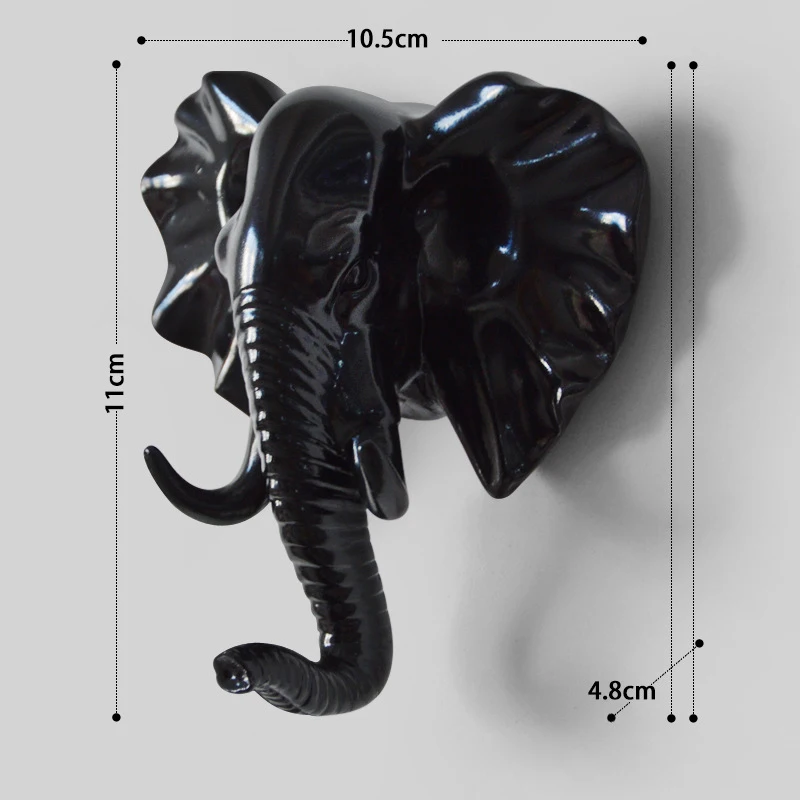 statue hanger 5 Статуя для дома, декоративные аксессуары 34x28x14 см, винтажная голова антилопы, абстрактная скульптура, Декор стены комнаты, статуи головы оленя из смолы - Цвет: statue hanger 5