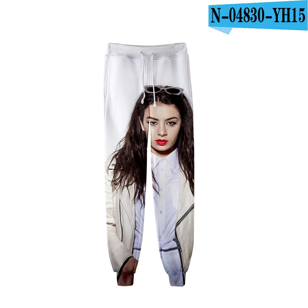 Charli XCX Charlotte Emma Aitchison спортивные штаны лосины Модный популярный тренд удобные повседневные брюки для отдыха - Цвет: N-04830