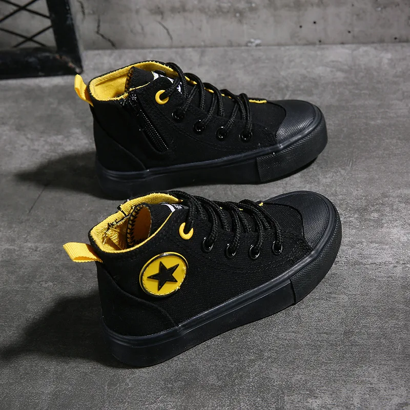 2020 Spring Fashion Kids Sneakers Girls Sneakers Boys Shoes Kids Canvas Shoes Size 25-38 Children Shoes