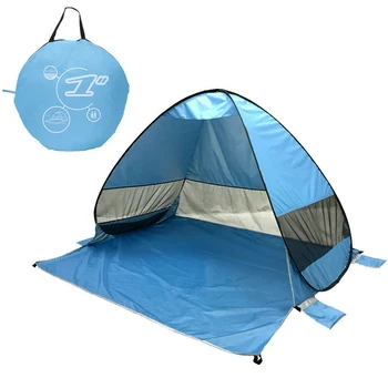 

Cabana Beach tent Shelter Instant Waterproof Automatic Foldable Sunshade