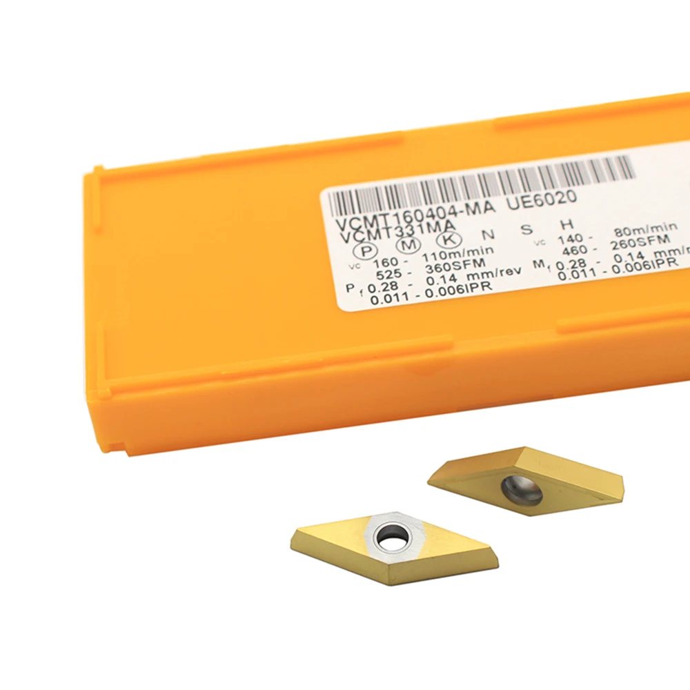 VCMT160404 MA UE6020 твердосплавный инструмент внешний металлический токарный инструмент Фрезерный резак токарный инструмент инструменты с ЧПУ