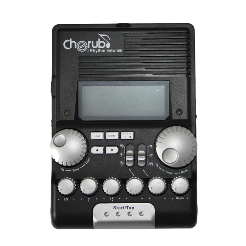 

Cherub WRW-106 Rhythm Trainer Drum Metronome, Black