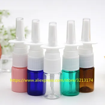 

wholesale 5ml PET plastic bottle, mini sample Nasal Spray Pumps bottle,Nasal Atomizers,Oral Spray Applicators, PET container