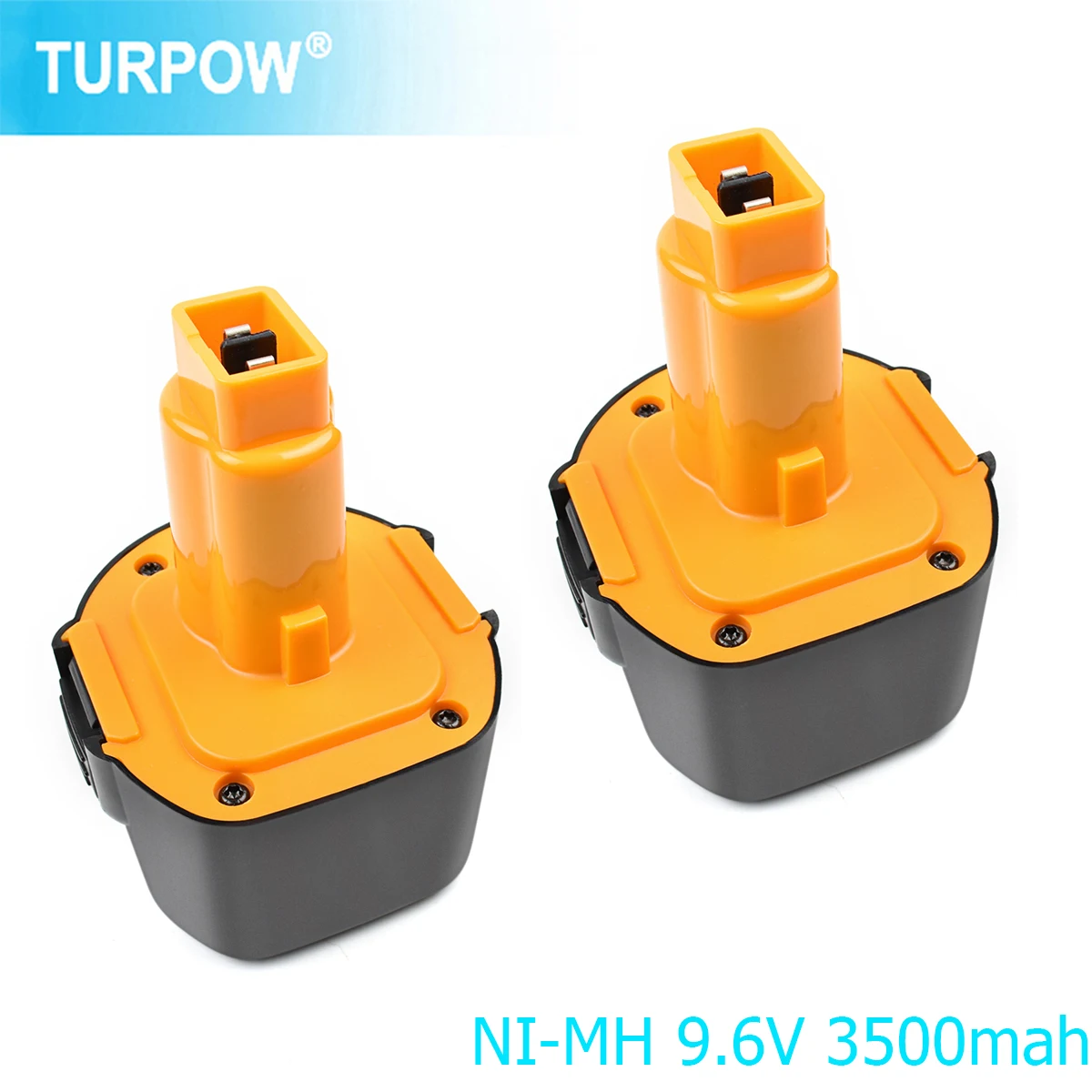 Turpow 3500mAh Ni MH Replacement Battery for Dewalt 9.6V Battery DW9062