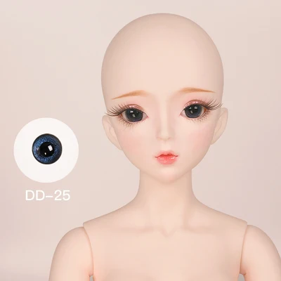 DBS 1/3 bjd кукла глазное яблоко 14 мм для 60 см bjd кукла, только глазное яблоко без куклы без головы - Цвет: DD25