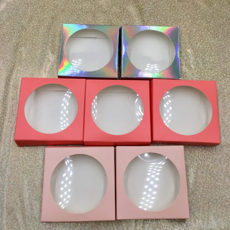 

Lash Box 20pcs/lot Square Eyelashes Packaging Fit 25mm 27 mm Long Lashes