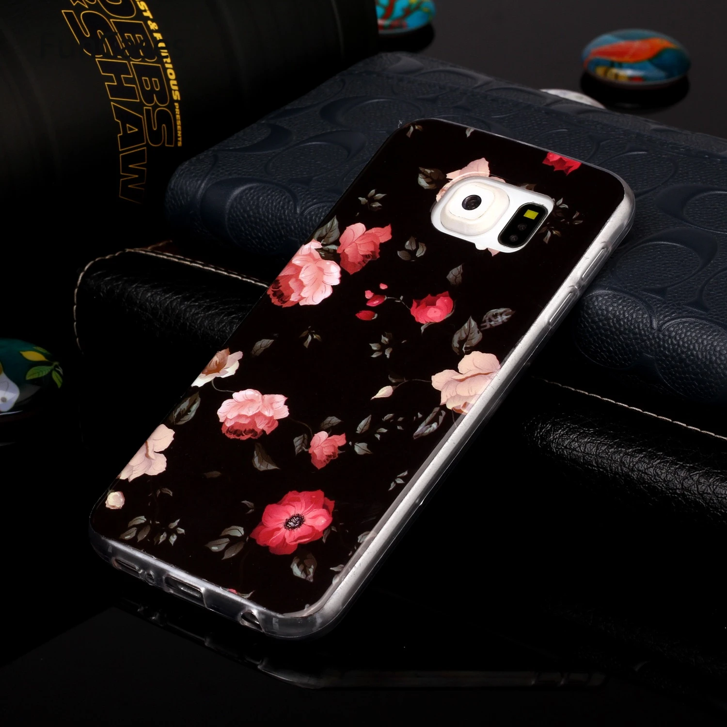 Fundas con Samsung S6 Edge, carcasa silicona suave para móvil, accesorios para Galaxy S6 Edge|wallet case|case forcase case - AliExpress