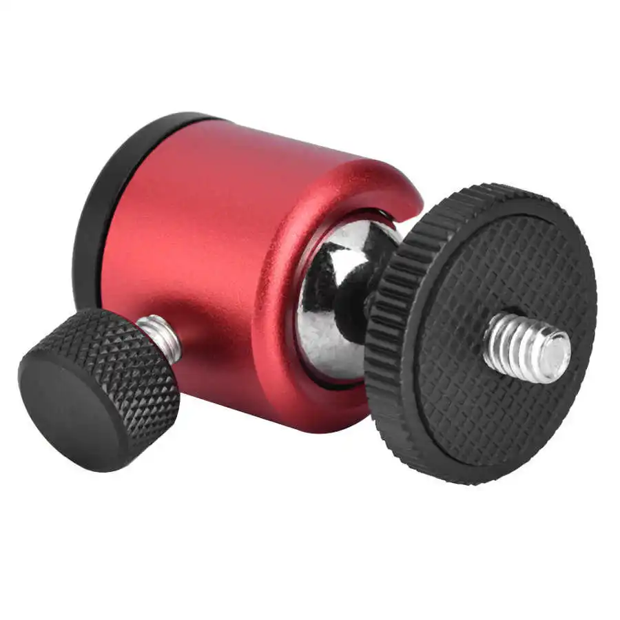 360 DSLR Ball Head tripod ball head 1/4" Screw Mount for DSLR Camera Tripod Ballhead Stand Tripod Heads Ball Head Ballhead Stand