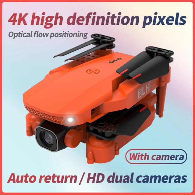 2021 New K9 Pro Mini Drone 4k Hd Camera Profesional Rc Quadcopter Wifi Fpv Height Remains Foldable Drones Helicopter Toy VS E525 5