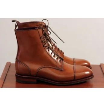 

Men's Shoes New for 2020 High Quality Men Pu Leather Safety Fashion Boots Male Vinage Classic Martin Boots Soulier Homme 4M725