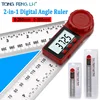 0-200mm 0-300mm Digital Meter Angle Inclinometer Angle Digital Ruler Electron Goniometer Protractor Angle finder Measuring Tool 1