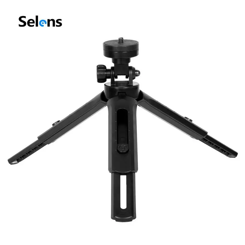 Selens мини-штатив складной портативный стенд Ручка Стабилизатор для цифровой камеры DSLR видео Vlog видеокамера Телефон Штатив