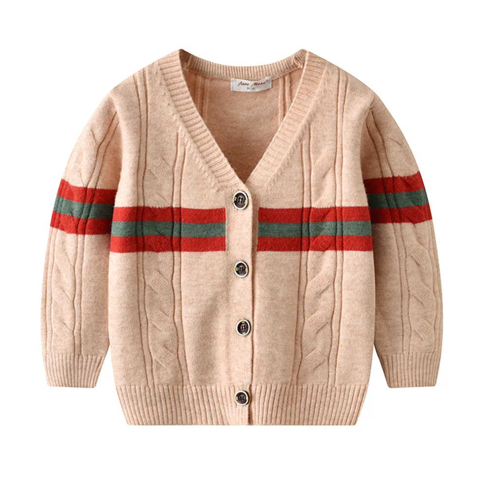 Вязаные свитера для маленьких мальчиков и девочек; пуловеры; топы; сезон осень-зима; 2019