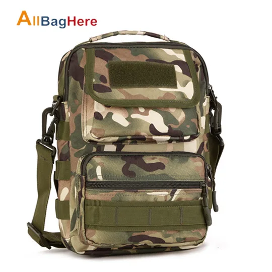 CP Camo Открытый мужской Нейлоновый Мешок Molle тактическая камуфляжная сумка через плечо Военная Водонепроницаемая Мульти сумка на одно плечо - Цвет: CP Camo