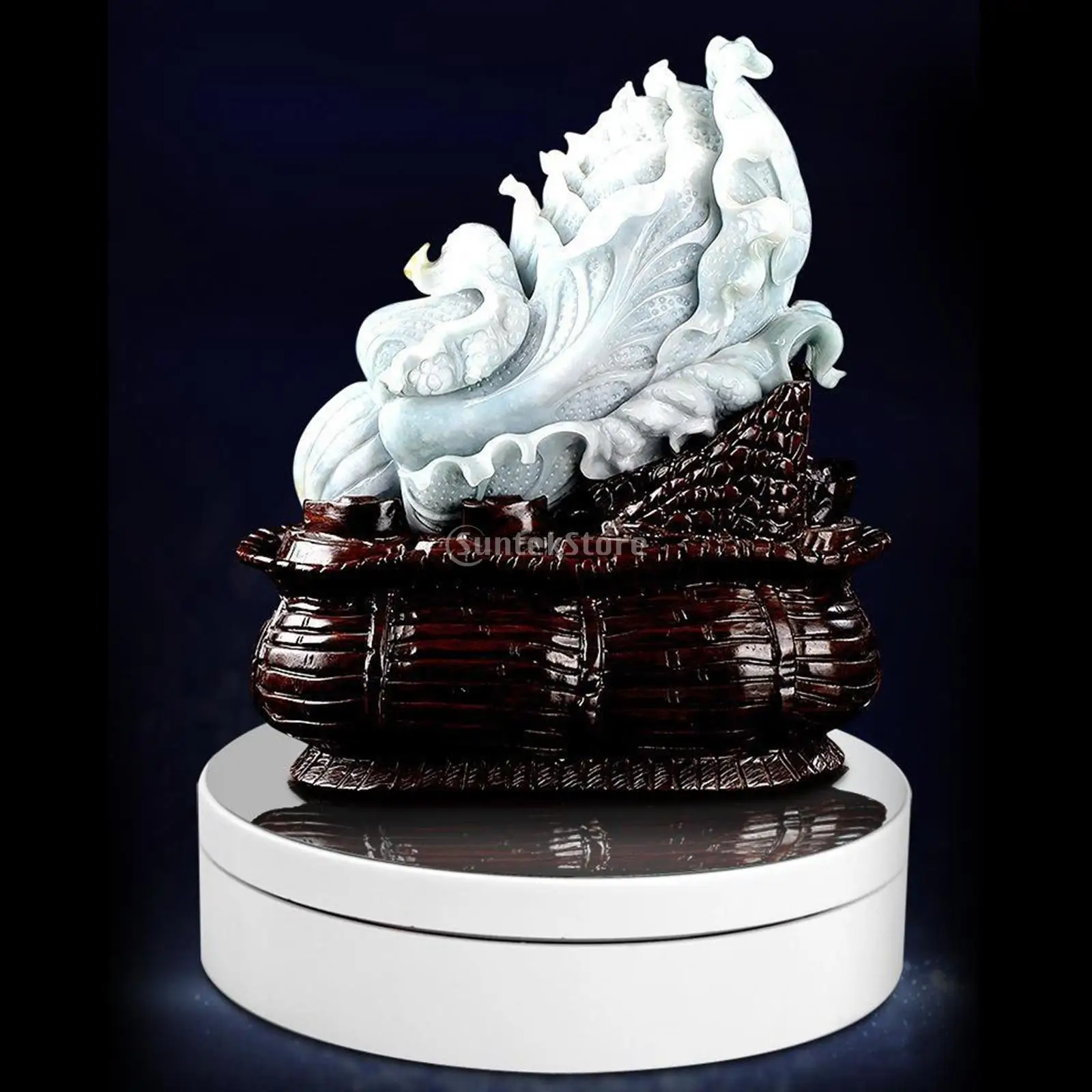 Piattaforma Girevole Motorizzata Zalati - Espositore Rotante A 360° Con Base A Specchio - Foto 6