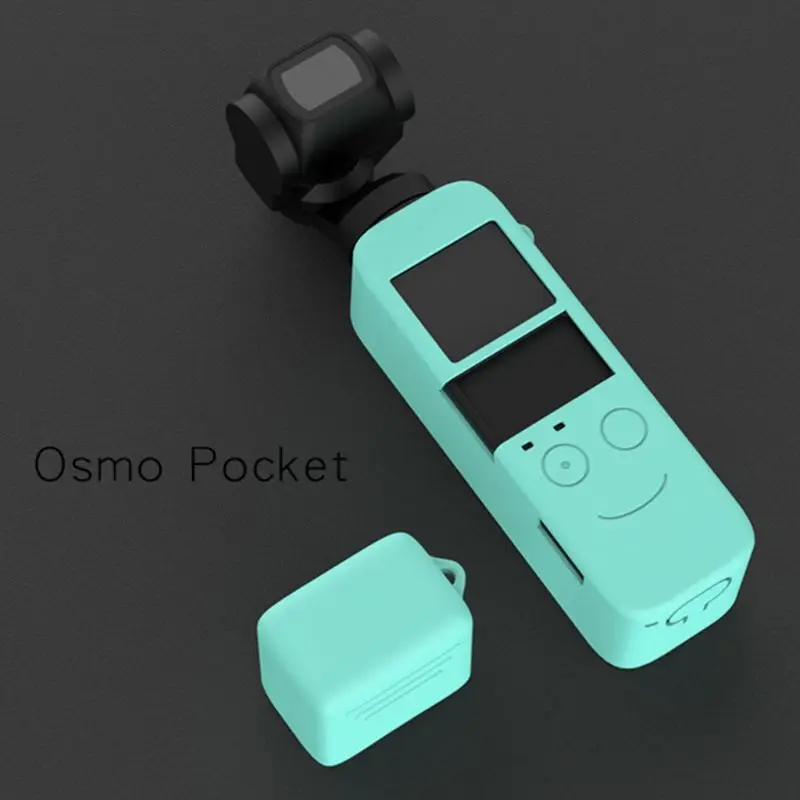 

1Set Soft Silicone Case Protective Cover Lens Housing Skin Shell for DJI Osmo Pocket Gimbal Camera Accessories Kit LX9A