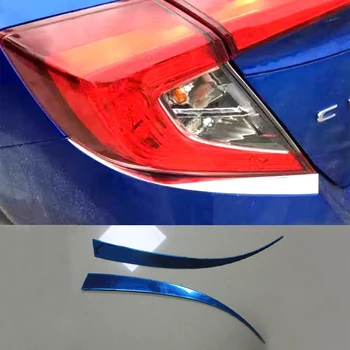 

Lsrtw2017 for Honda Civic 10th Car Rear Headlight Trims Decorative Interior Accessories 2016 2017 2018 2019 2020