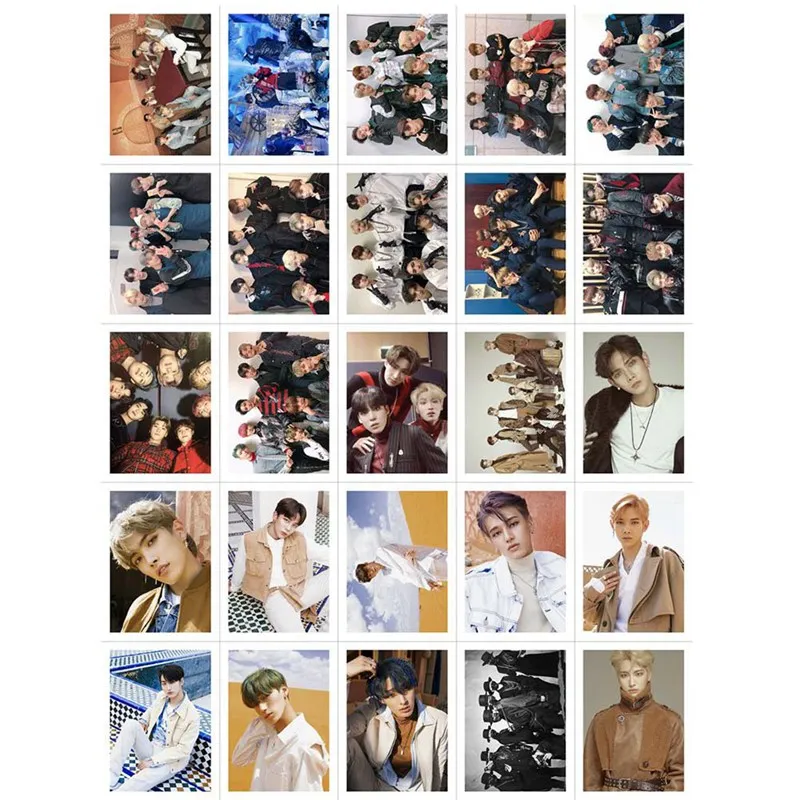 ATEEZ Album HD Photo Cards (100Pcs/set)