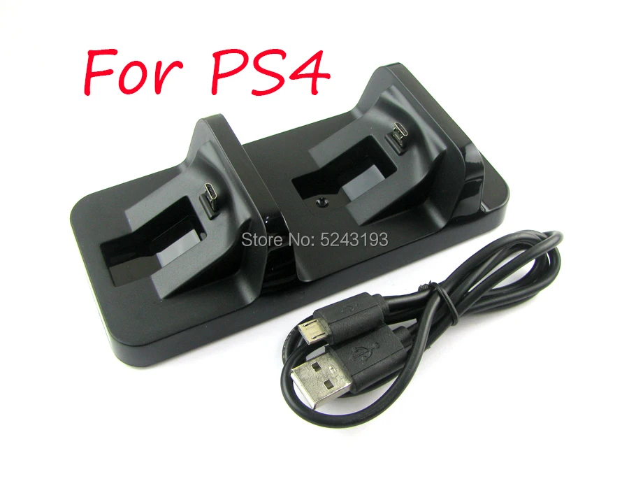 Двойная USB зарядка для PS4 PlayStation 4 подставка джойстиков|Запасные части| |