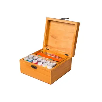

Wooden Sewing Kits DIY Multi-function Sewing Box Set for Hand Quilting Stitching Embroidery Thread Sewing Accessories