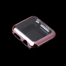 Ультра-тонкий полная защитная крышка для экрана ПК чехол для Apple Watch серии 1 2 38/42 мм