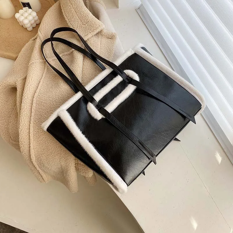

UI Korean-style Autumn And Winter New Arrival Big Bag Women's 2019 New Style Fashion Large Capacity Tote Bag Textured Popular Sh