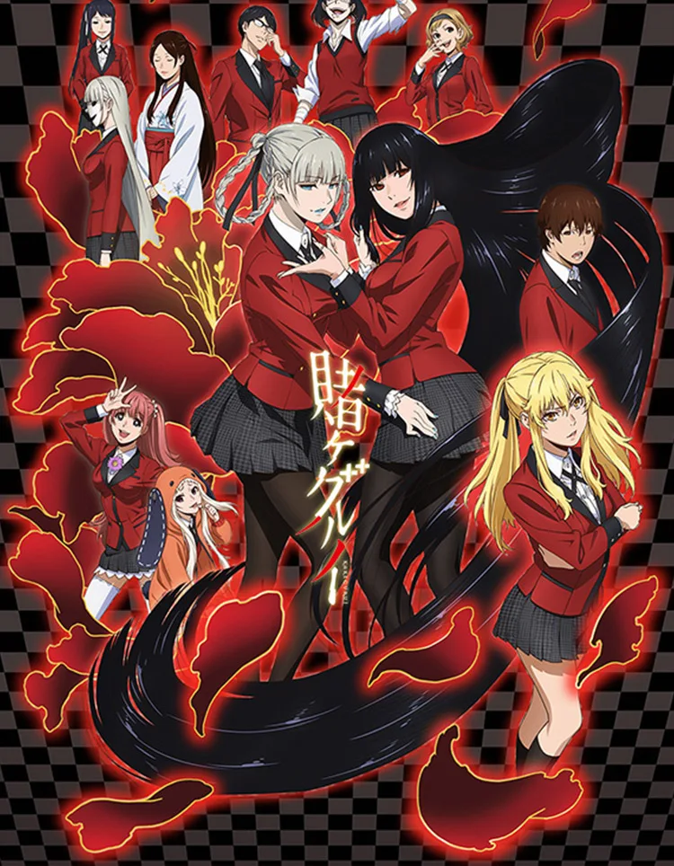 compulsive gambler kakegurui momobami kirari jjacket   shirt