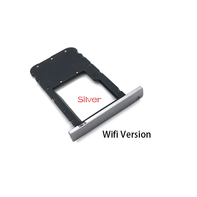 Wifi Version Sliver Лотка sim-карты адаптер держателя слота аксессуары для huawei MediaPad T3 10 AGS-L09 AGS-W09 AGS-L03 T3 9,6 LTE часть - Цвет: Wifi Version Sliver