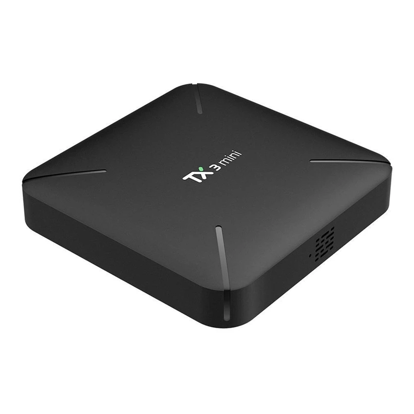 TX3 Мини 1G 8G Смарт ТВ коробка S905W четырехъядерный 2,4 ГГц WiFi Android 7,1 4K медиаплеер TX3mini 2 Гб 16 Гб телеприставка