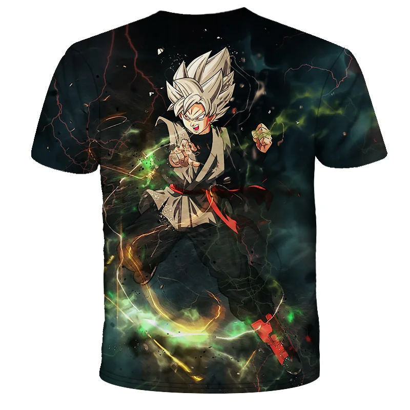 2019 новая футболка dragon ball Футболка с принтом Мужская Женская Harajuku женские