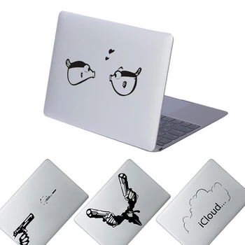 

Laptop Stickers for Macbook Pro 13 15 Lovely fish Pattern black Partial Notebook Stickers for HP/Asus/Dell/Xiaomi/Lenovo