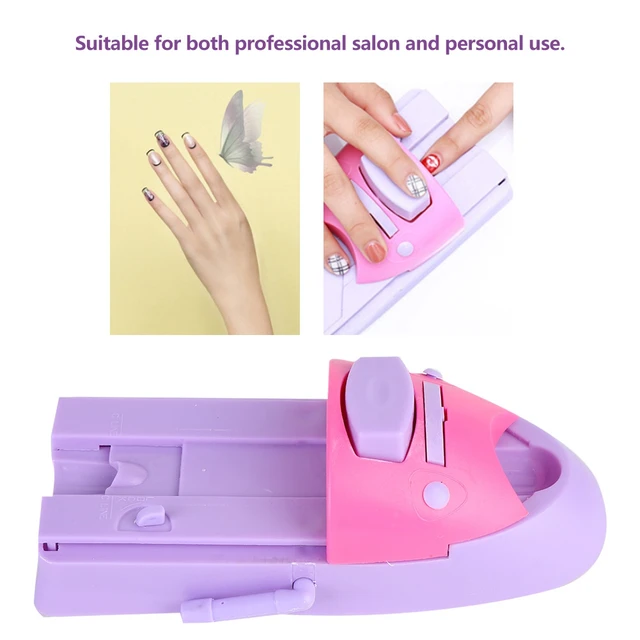 Ruilonghai 5 Pcs Nail Printer Nail Art Machine  Portable Nail Design  Machine,DIY Stamper Manicure Printing Machine, Stamper Nail Printer Toy  with 4 Patterns for Girls : : Everything Else