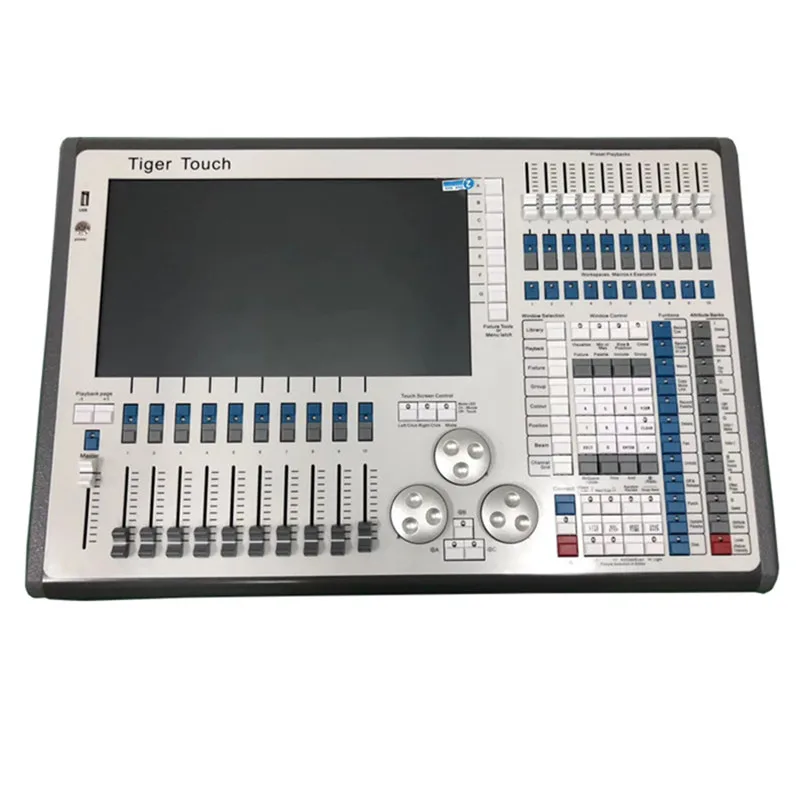 

Tiger Touch controller dmx512 console 8dmx output Touch screen lastest version11.1/11.0